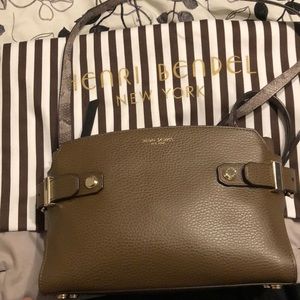 Henri bendel Brown Carlyle bag